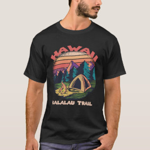 T-shirt Forest Hawaii Kalalau Trail Camping Nature Randonn