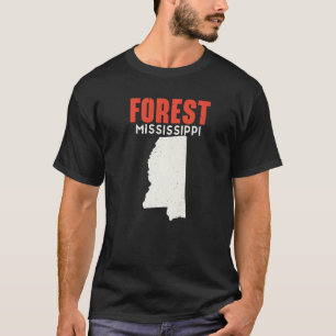 T-shirt Forest Mississippi USA State America Travel Missis