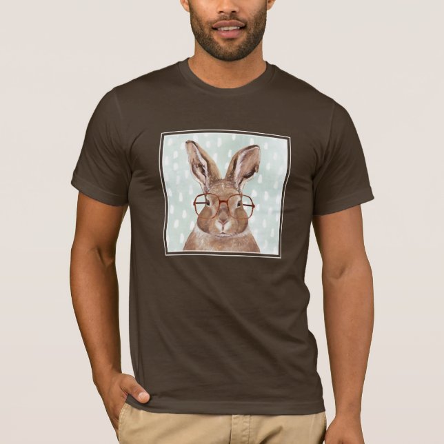 T-shirt Forester à quatre roues | Lapin Lapin (Devant)