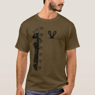 T-shirt Forêt À L'Intérieur De Ma Chemise Poche Animaux Po
