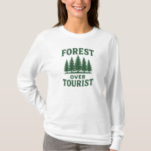 Forêt avant touriste -