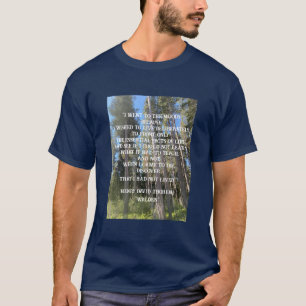 T-shirt Forêt d'arbres Thoreau
