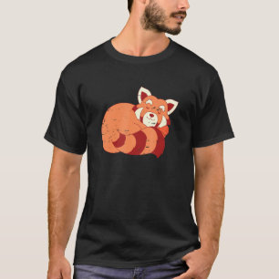 T-shirt Forêt de couchage Animaux sauvages Chinois Sleepy
