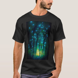 T-shirt forêt de lucioles
