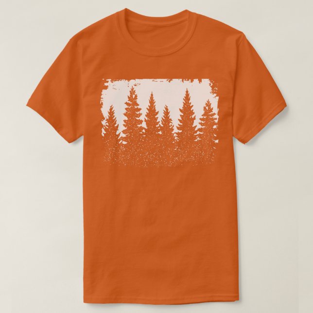 T-shirt Forêt de neige (Design devant)
