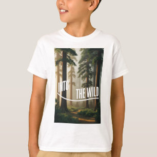 T-shirt forêt de pins dense