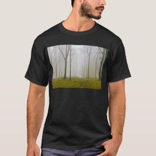 T-shirt Forêt d'Imaginaires avec brouillard et feuillage j