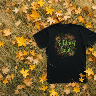 T-shirt Forêt et arc-en-ciel conception sauvage