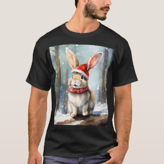 T-shirt "Forêt festive : un joyeux pays des merveilles du 