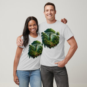 T-shirt Forêt forestière