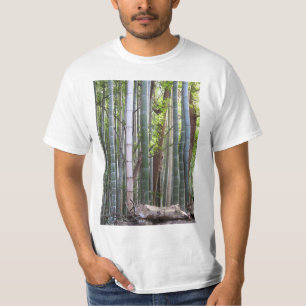 T-shirt Forêt géante japonaise de bambou, Sagano, Kyoto, J