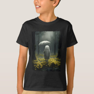 T-shirt Forêt gothique Vintage Fantôme Halloween Haunt
