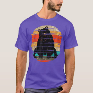 T-shirt Forêt Grizzli Ours Lover Faune Nature Animal R