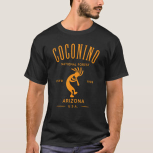 T-shirt Forêt nationale de Coconino Arizona Kokopelli Desi
