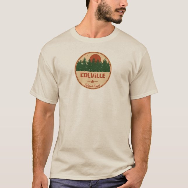 T-shirt Forêt nationale de Colville (Devant)