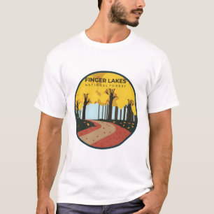 T-shirt Forêt nationale de Finger Lakes