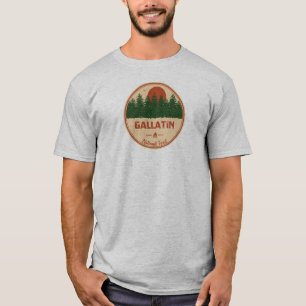 T-shirt Forêt nationale de Gallatin