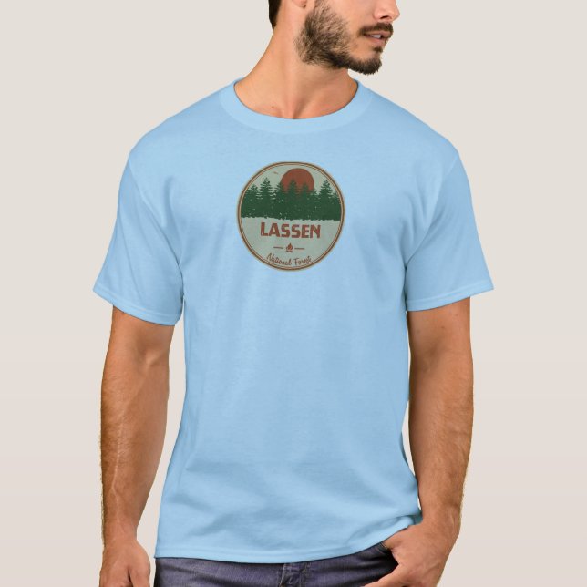 T-shirt Forêt nationale de Lassen (Devant)