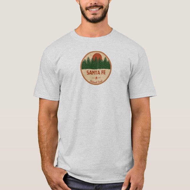 T-shirt Forêt nationale de père Noël Fe (Devant)