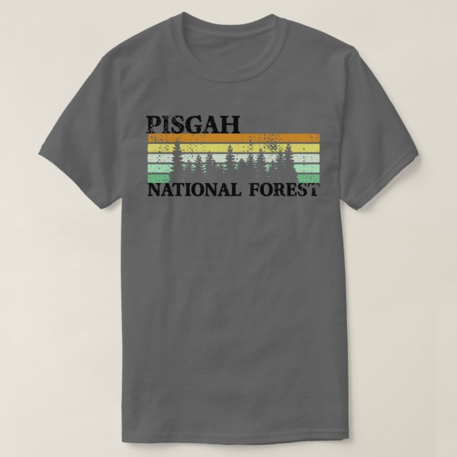 T-shirt Forêt nationale de Pisgah (Design devant)