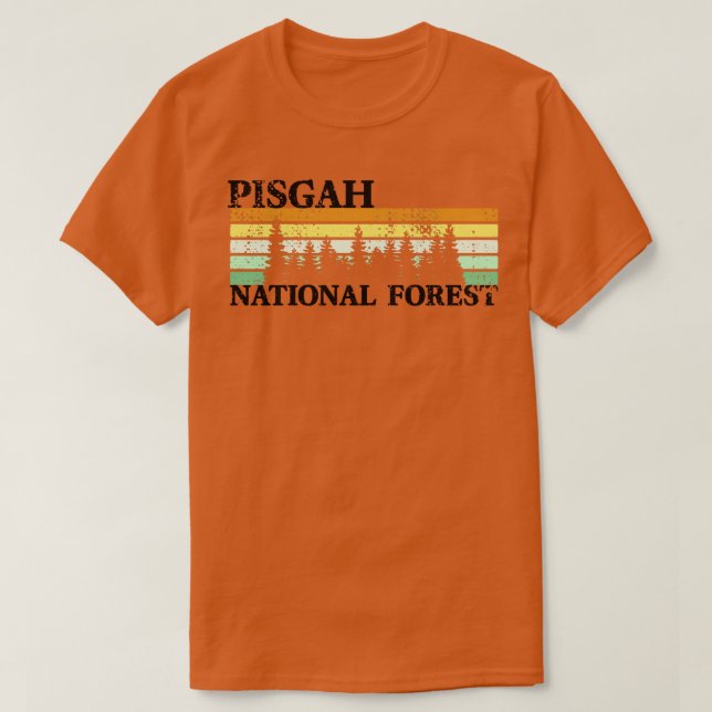 T-shirt Forêt nationale de Pisgah (Design devant)