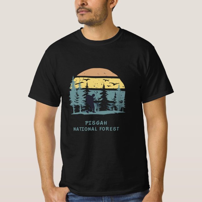 T-shirt Forêt nationale de Pisgah (Devant)