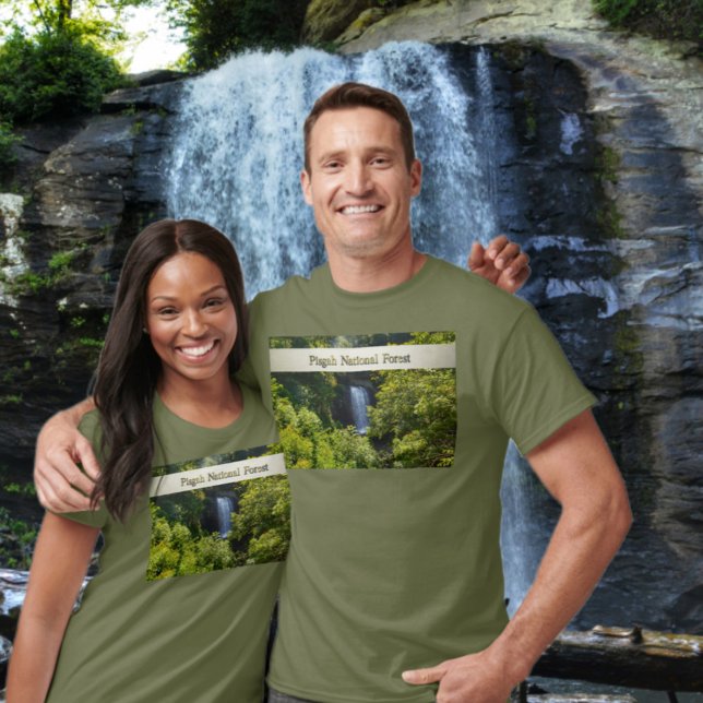 T-shirt Forêt nationale de Pisgah Caroline du Nord Photogr (Créateur téléchargé)