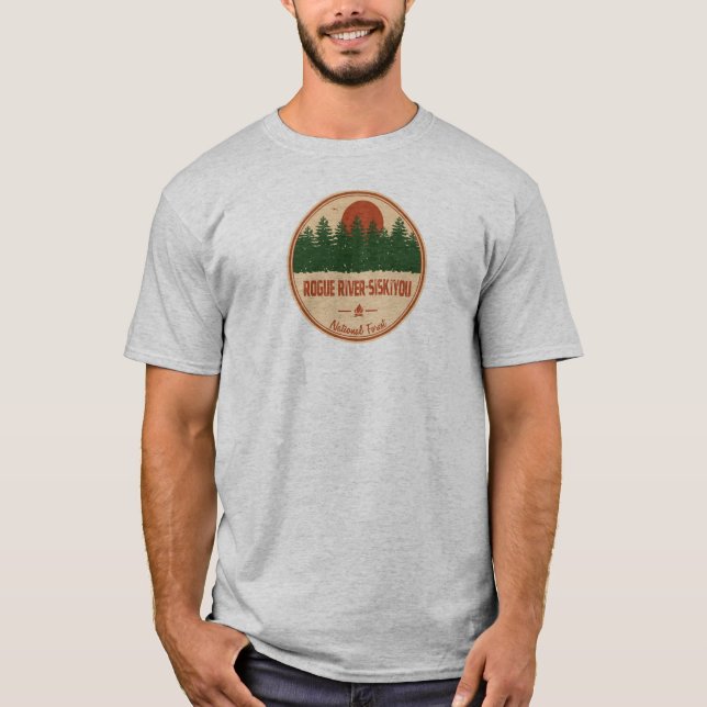 T-shirt Forêt nationale de Rogue River-Siskiyou (Devant)
