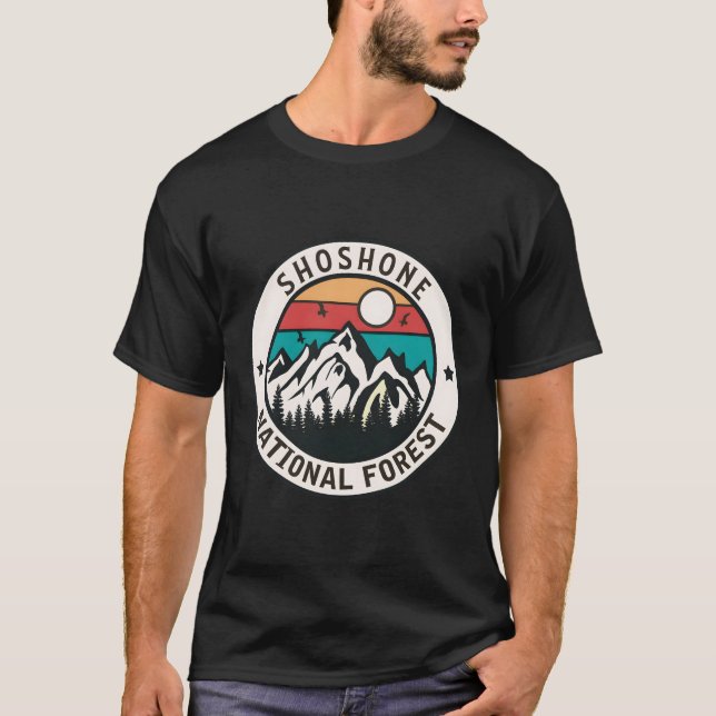 T-shirt Forêt nationale de Shoshone (Devant)