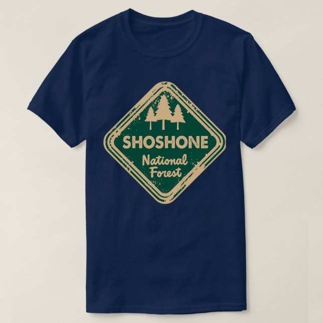 T-shirt Forêt nationale de Shoshone (Design devant)