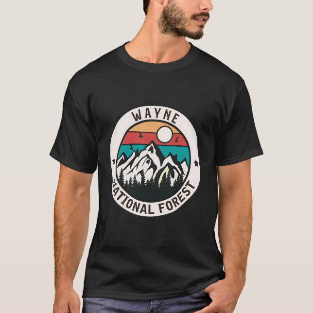 T-shirt Forêt nationale de Wayne (Devant)