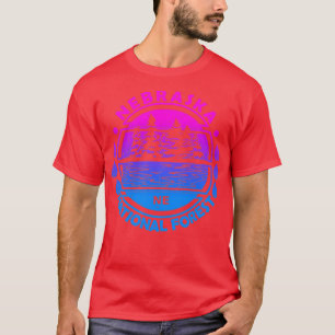 T-shirt Forêt nationale du Nebraska État du Nebraska Natur