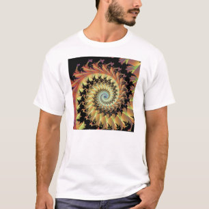 T-shirt forêt noire avec le hibou