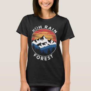 T-shirt Forêt pluviale de Hoh Forêt tropicale Parc nationa