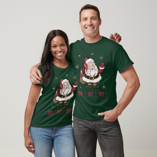 T-shirt Forêt profonde du Père Noël (Unisexe)