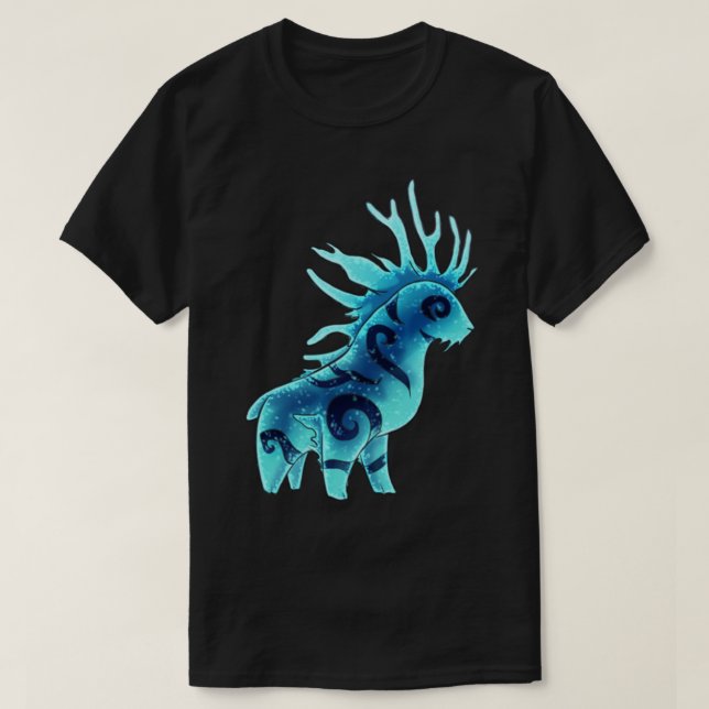 T-shirt Forêt Spirit Night Chibi (Design devant)