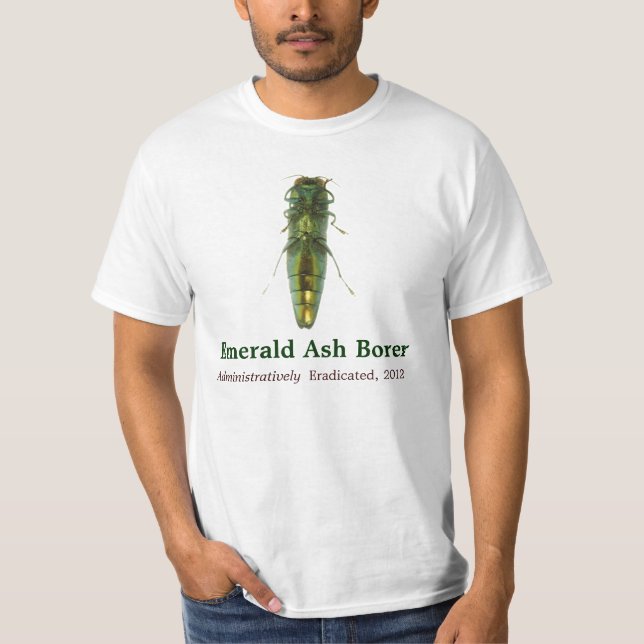T-shirt Foreur vert de cendre (Devant)