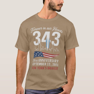 T-shirt Forever in our Hearts 24e anniversaire 1er septemb
