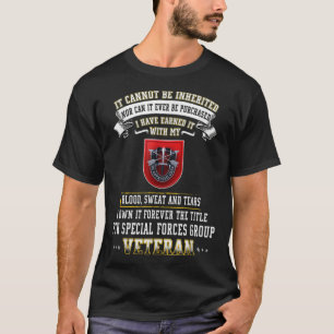 T-shirt Forever Le titre 7e Groupe des forces spéciales Vé