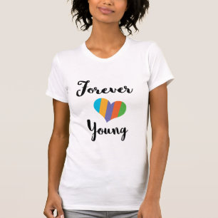 T-shirt Forever young R+F, skin care consultant