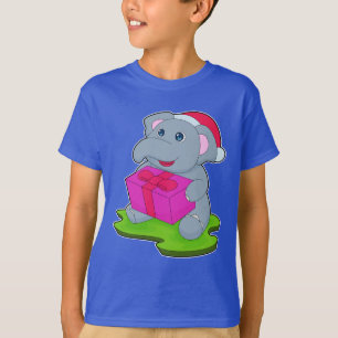 T-shirt Forfait Elephant Christmas