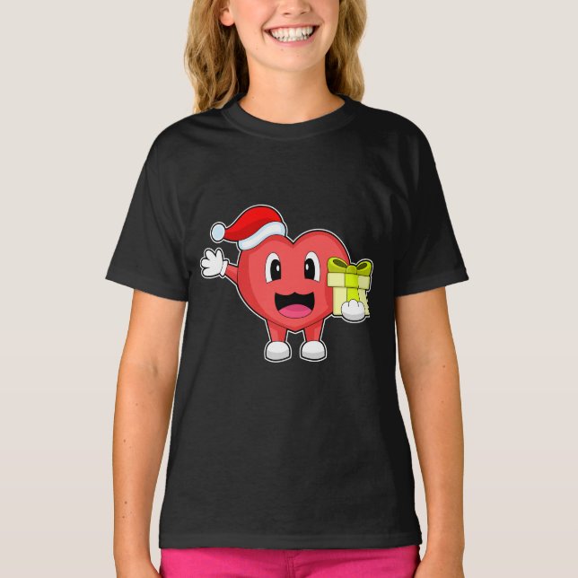T-shirt Forfait Heart Christmas (Devant)