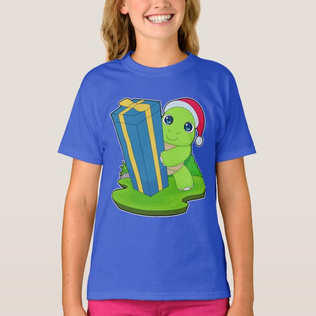 T-shirt Forfait Turtle Christmas (Devant)