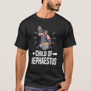 T-shirt Forge Motif Pour Blacksmiths 10