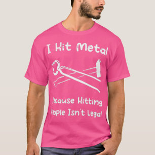 T-shirt Forgeron forgeron anvil profession farrier cadeau