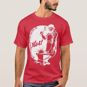 T-shirt Forgeron métal cadeau T 1