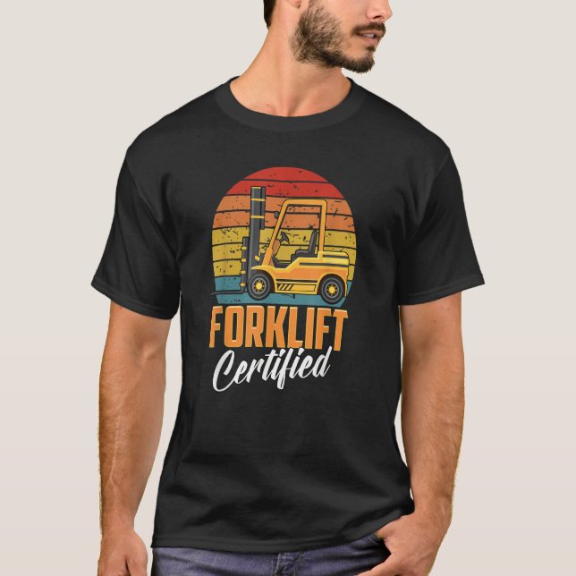T-shirt Forklift Operators   (Devant)