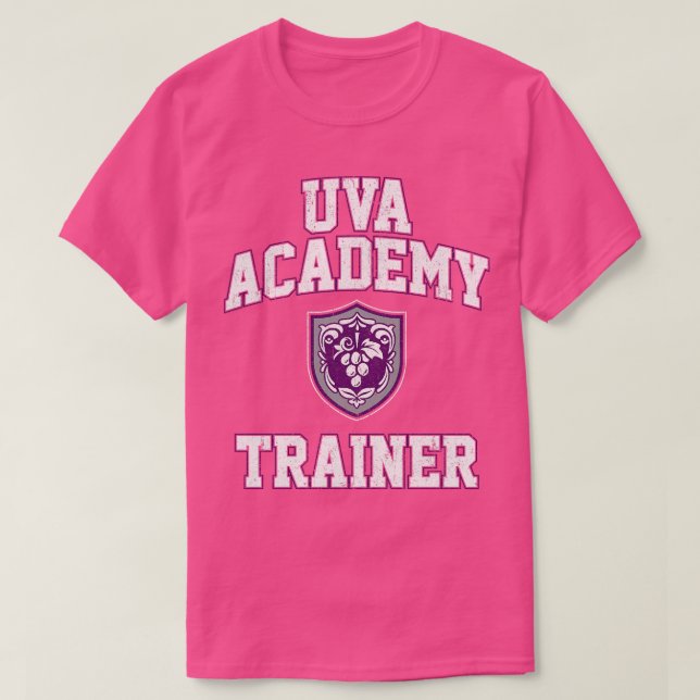 T-shirt Formateur de l'Académie Uva (Design devant)
