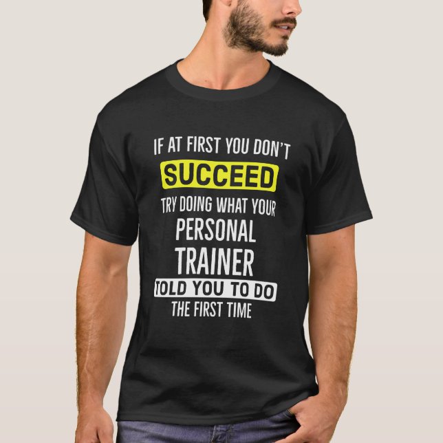 T-shirt Formateur personnel (Devant)