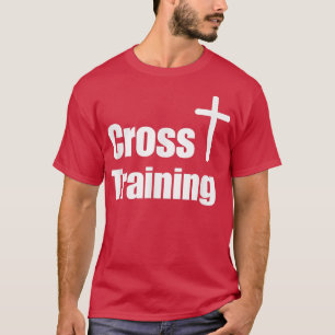 T-shirt Formation croisée Foi chrétienne Motivation de l'e